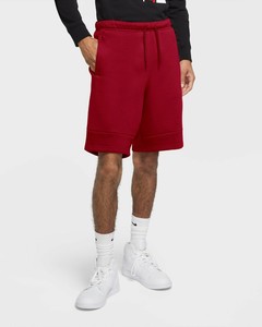 Nike Men's Jordan Jumpman Air Fleece Shorts Gym Red/Black CK6707-687 f |  eBay