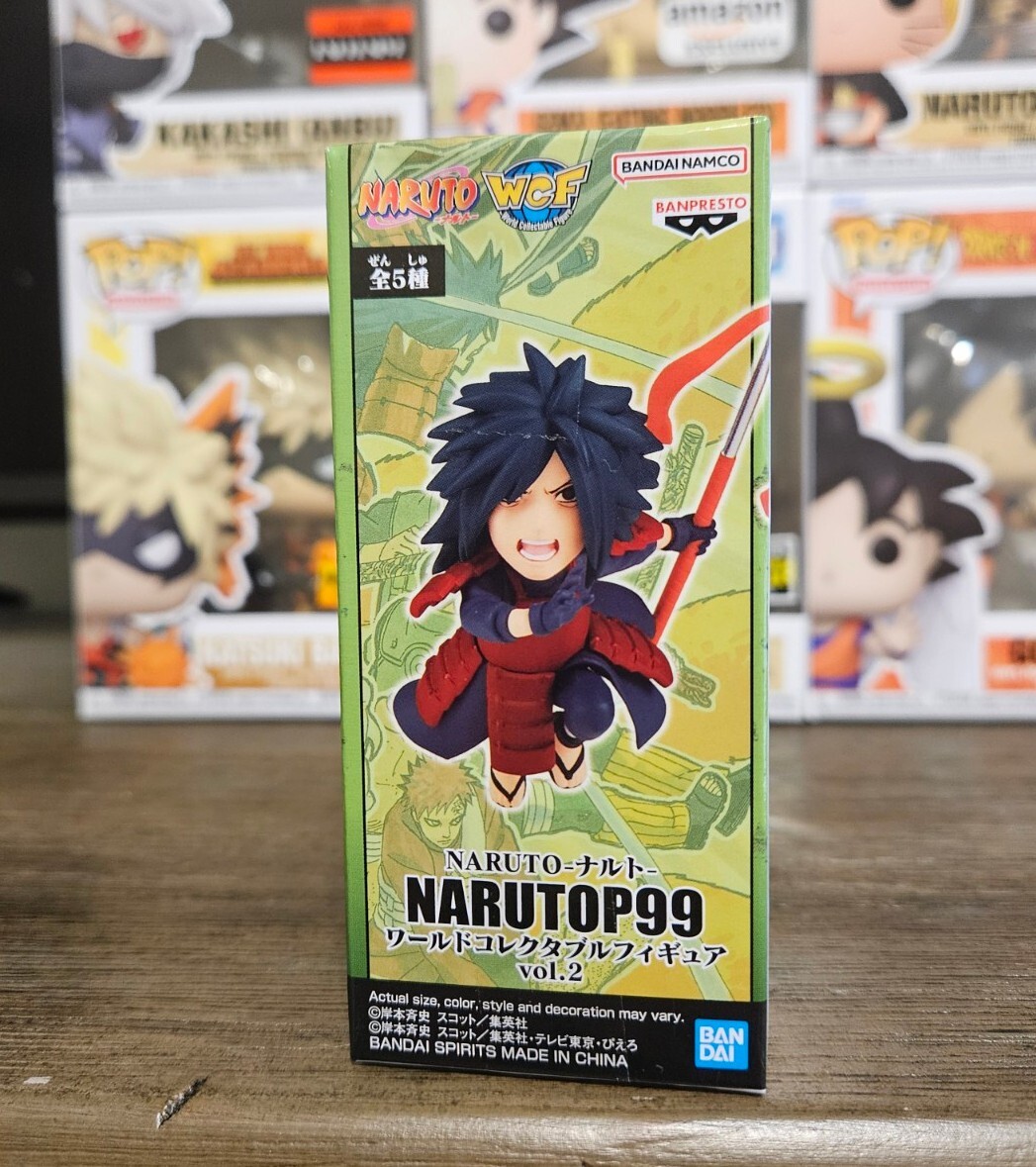 NARUTO World Collectable Figure WCF MADARA UCHIHA Figure vol 2 Naruto