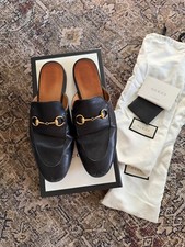 Black Gucci women  s Princetoen slipper