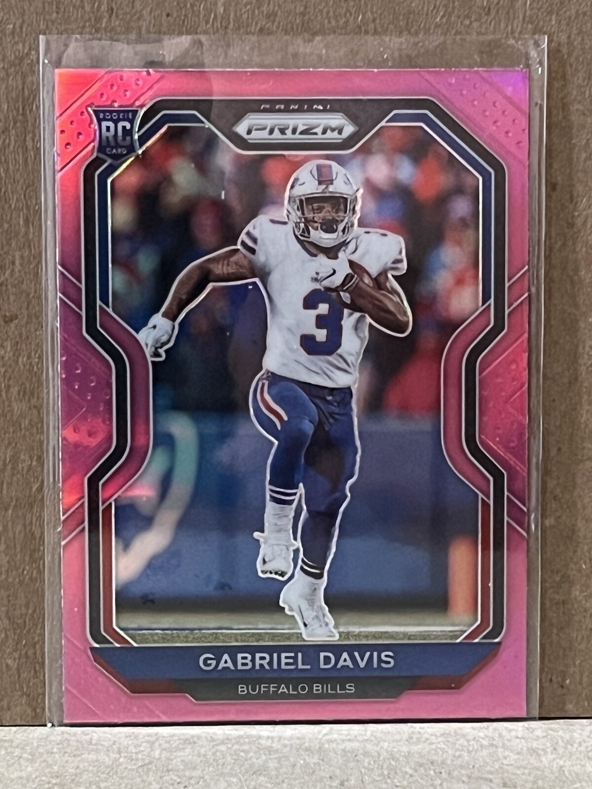 2020 Panini Prizm - Rookie Pink Prizm #312 Gabriel Davis (RC)