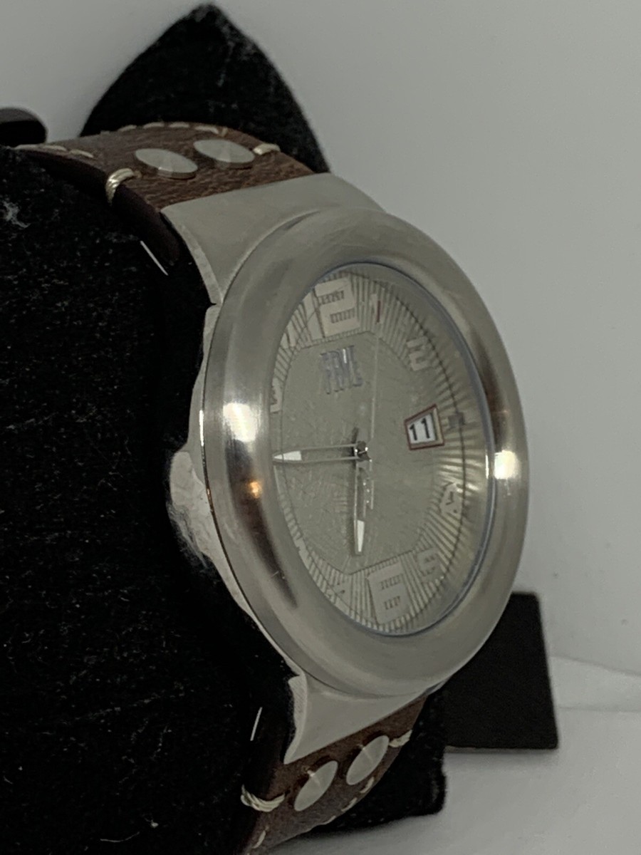 FRYE FR00004-02 Men\'s Brown Leather Analog Cream Dial Quartz Wrist Watch LW13 FRYE FR00004-02 Men main image 3