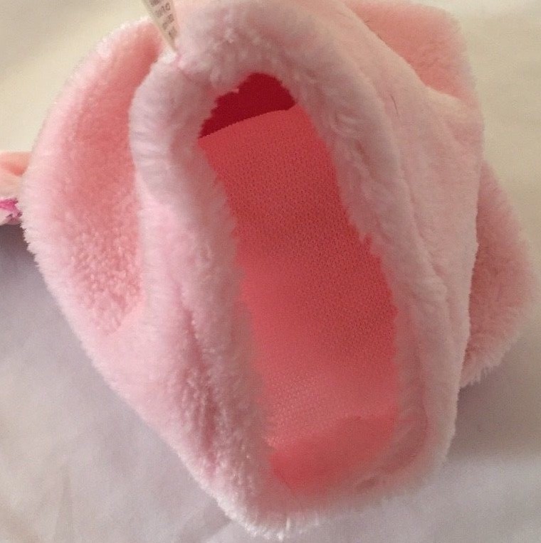 PINK PIG Hand PUPPET 11" plush by Get Ready Kids w/Tag 