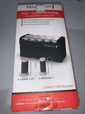 Remington Compact Ceramic Worldwide Voltage Travel Hair Setter Hot Rollers