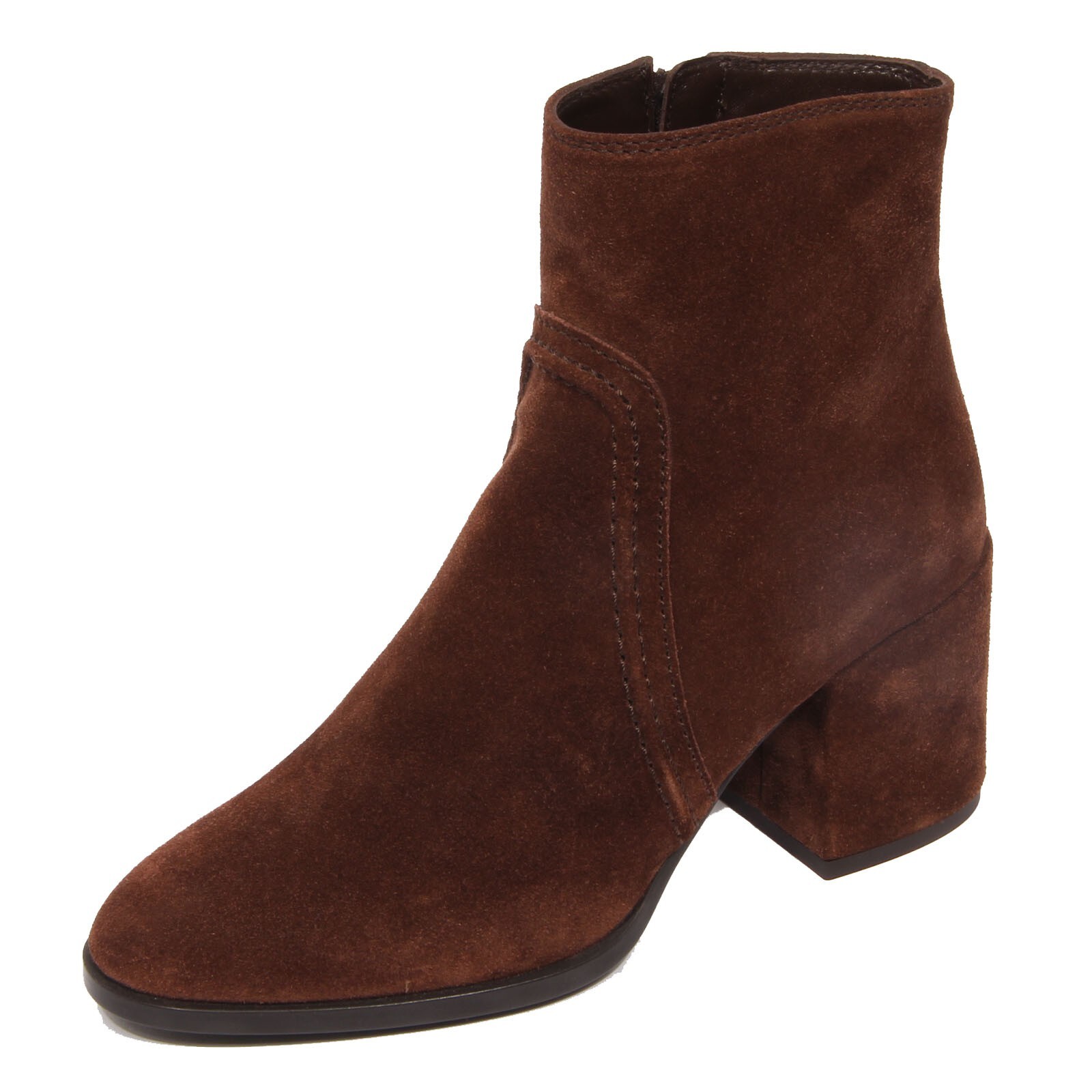 G3216 женские коричневые замшевые ботильоны tronchetto donna TODS 51190₽