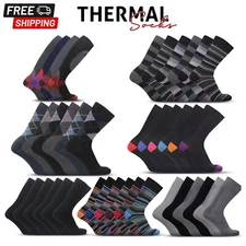 6-12 Pairs Mens Adults Socks Cotton Work Sports Mix Design Socks UK Size 6-11