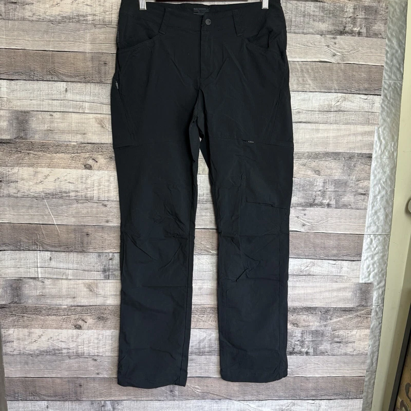 merrell nylon cargo hiking trail drawstring ankles pants