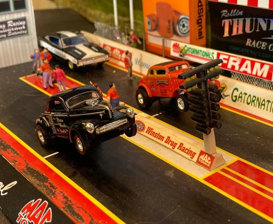 STONE WOODS & COOK 1941 WILLYS NHRA GASSER SWINDLER A 100% HOT WHEELS MINT  - Image 2 of 4