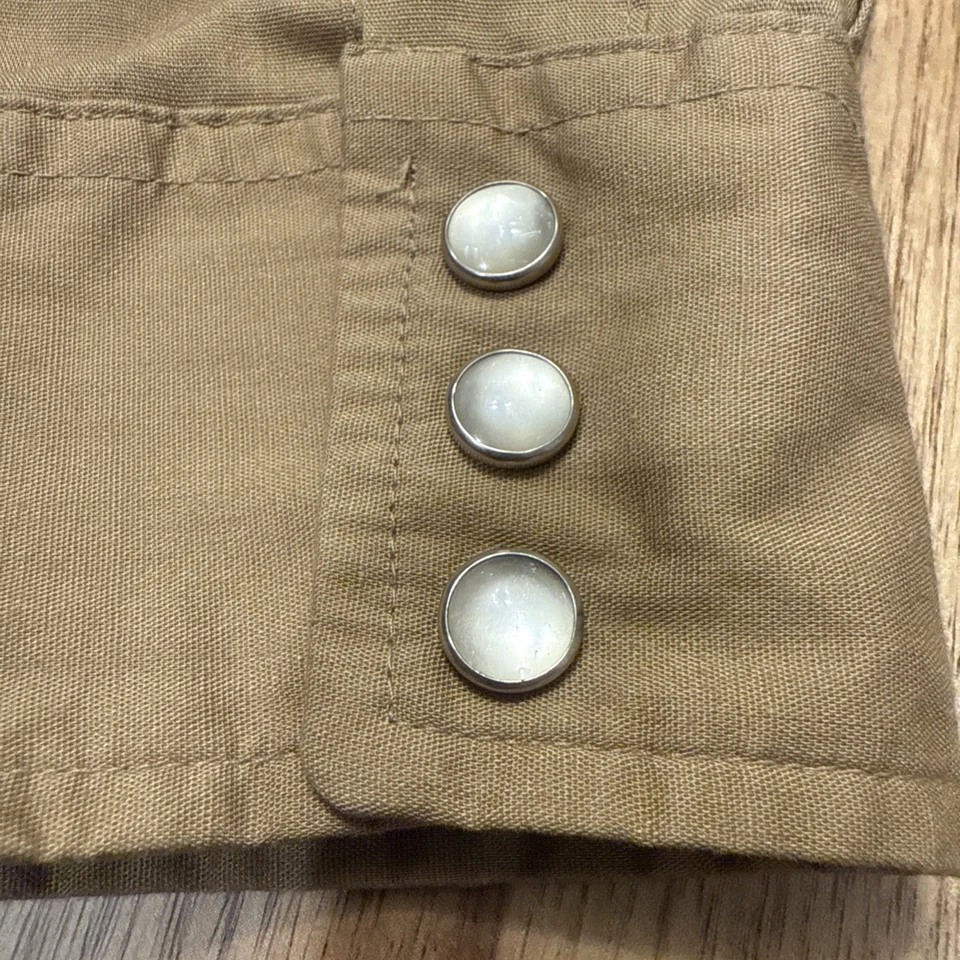 Chaqueta Camisa Lee Western De Colección Para Hombre Talla M Perla Bolsillos a Presión EE. UU. Años 70 Foto 4 de 4