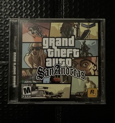 Grand Theft Auto: San Andreas 2nd Ed. CIB With Map | GTA PC DVD-ROM Clean Disc