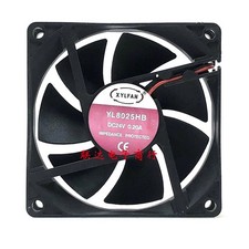 XYLFAN YL8025HB 8025 DC24V 0.20A 8CM 2-wire cooling fan
