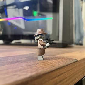 LEGO Star Wars Cad Bane Minifigure sw0285 Clone Wars Set 8098 Missing Hat