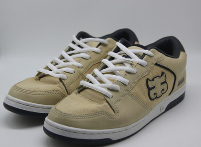 Vintage Tan iPath Skate Shoes Cricket Natural Hemp Rubber Sole Size 13 Rare