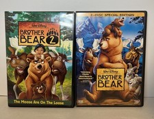 Brother Bear 2-Disc Special Edition DVD, 2003 and Brother Bear 2 DVD, 2006 