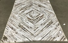 BEIGE / BROWN 4-0 x 6-0 Flaw in Rug, Reduced ...