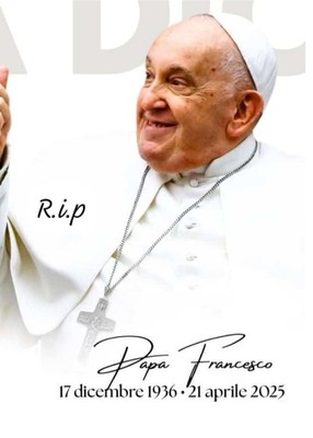 Postkarte Papst Franziskus Vatikan Souvenir 5x7 cm Format Papier glänzend 220 g/m² 