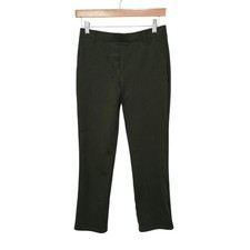 Quince Olive Green Stretch Twill Ankle Pants Women's Size Small