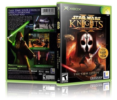 Star Wars Knights of the Old Republic 2 II The Sith Lords Xbox - Brandneu PAL