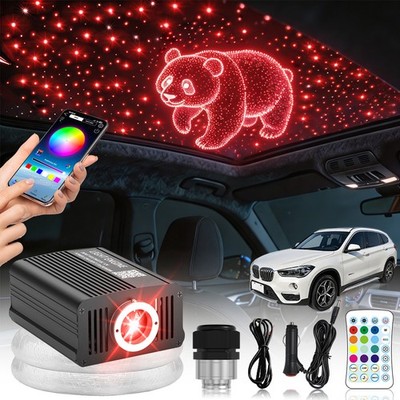 Twinkle Sternenhimmel Auto RGBW Lichtfaser Glasfaser Optik Deckenleuchte 2m-3m