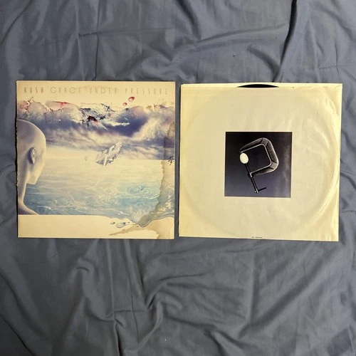 Rush Grace Under Pressure Vinyl LP Record 1984 Mercury 818 476-1