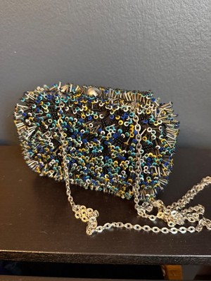 Zara Sequin Clutch / Crossbody 