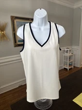 Jean-Pierre Klifa Women Colorblock Black & Neutral Tunic Top Shirt - Large