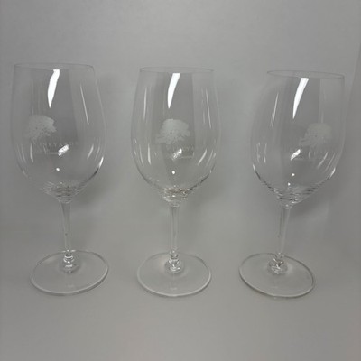 Riedel Becker Vineyards Texas Hill County Wine Glasses. 3 PC Set Excellent Shape