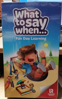 What To Say When: Children Game (Fun Dua Learning) 27 cards, Learning Roots