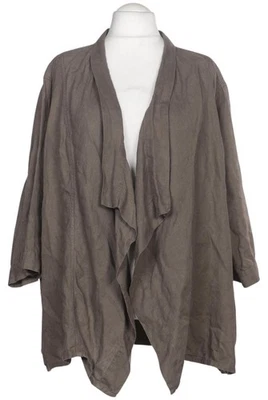 Blazer mujer Ulla Popken chaqueta de negocios chaqueta de disfraz talla 58 lino gris #i0islz5 - Imagen 1 de 4