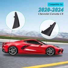 Splash Guards Black GM OEM 84263457 84263453 For 2020-2024 Chevrolet Corvette C8