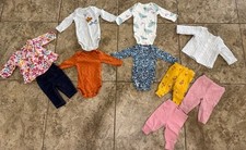 Carter  s - Just One You by Carter  s Baby Girl Clothing Lot - 3 Months 10 items 
