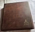 Vintage ATARI 2600 Game Storage Case -  (Holds 8 Cartridges) - 1 Game - Football