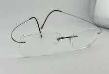 Silhouette Eyeglasses 5515 70 5560 Must Collection Gunmetal Rimless 54 17 140