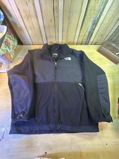 The North Face Jacket Youth Large Black Denali Fleece Full Zip Outdoors