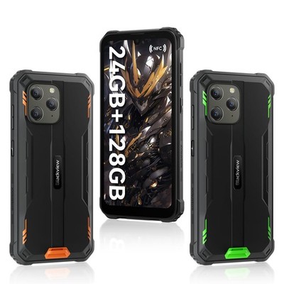 Blackviw BV5300 Plus Outdoor Smartphone 24GB+128GB 6580mAh Android 13 Handy NFC