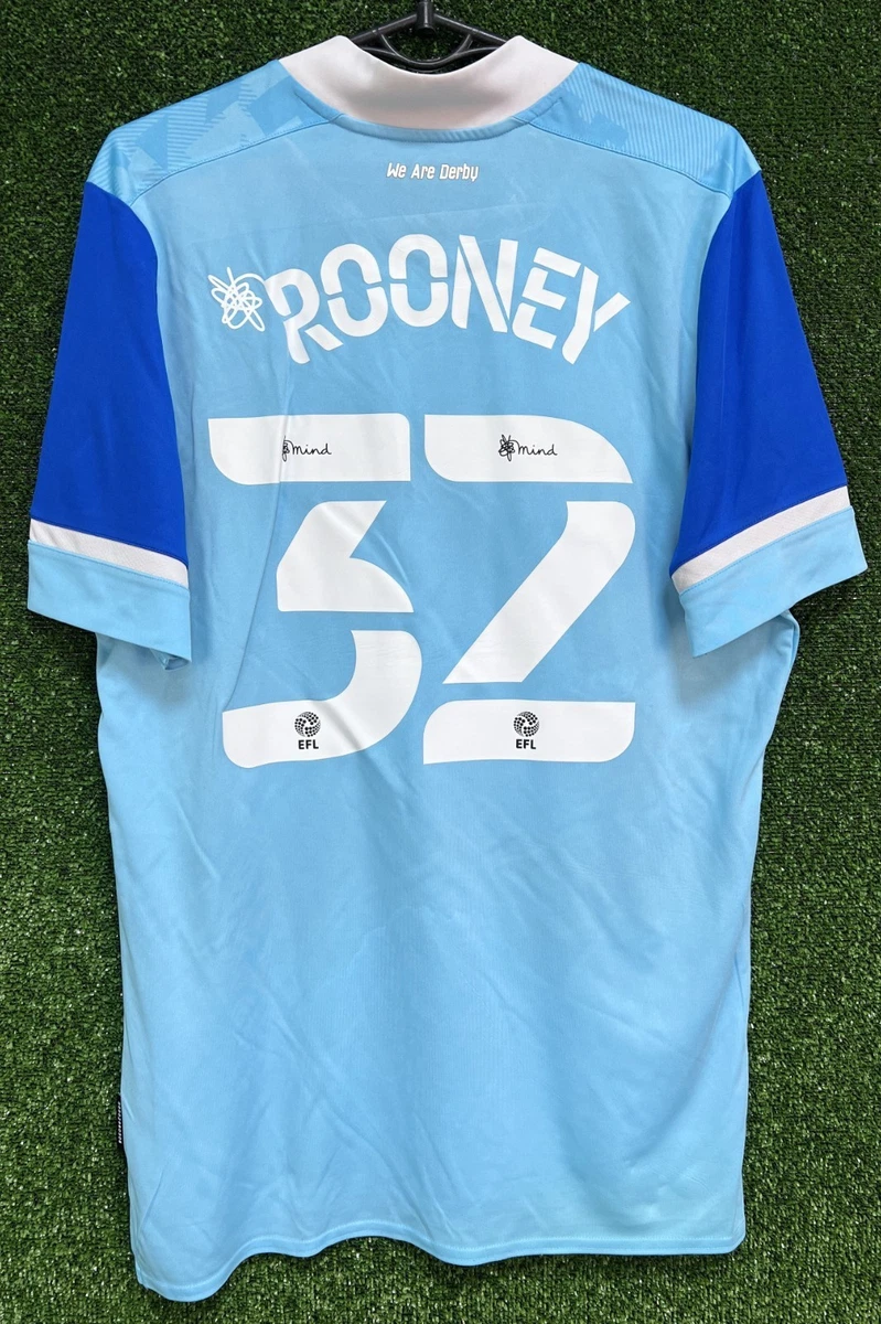 Wayne Rooney Blue International Club Soccer Fan Apparel and