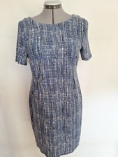 White Stuff Dress Size 12 Short Sleeve Comfy Stretch Dress
