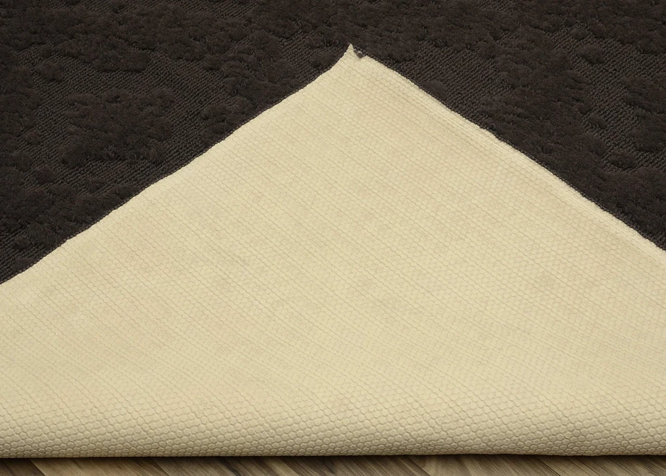 Alfombra Charleston Damasco Sólida 12' X 12' Marrón Moca - Ideal para Sala de Estar... Foto 3 de 4