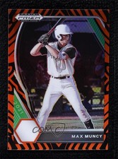 2021 Panini Prizm Draft Picks Tiger Stripes Prizm 12/99 Max Muncy #PDP25 00em