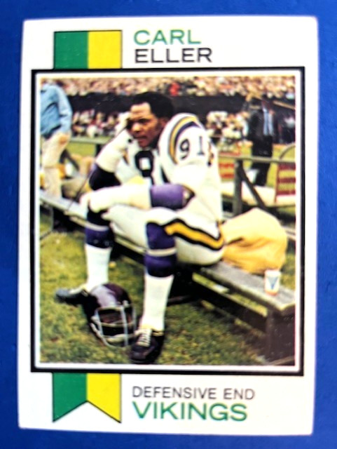 Carl Eller 1973 Topps Football - Vikings