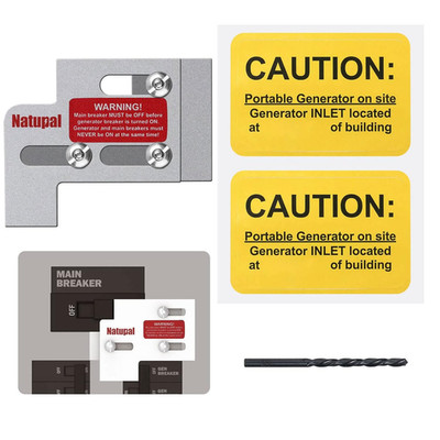 Generator Interlock Kit Compatible with Square D QO & Homeline Indoor or Outdoor