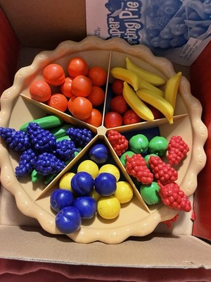 Learning Resources Super Sorting Pie Game Learning Fun Colors Shapes Quantity 