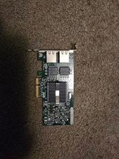 HP NC360T 412651-001 PCI Express Dual Port Server Adapter Low Profile W/ Bracket