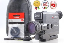 Tested  MINT w/ Case  Canon 514 XL Super8 Movie Camera 9-45mm F/1.4 From JAPAN