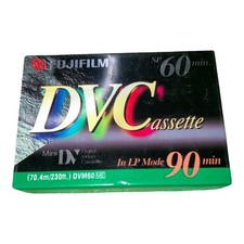 MINI DV TAPE Fuji DVC DVM60AME Black BRAND NEW 60 Minutes