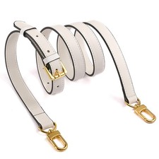 Vachetta Leather Adjustable Crossbody Strap for Leather Shoulder Strap Belt R...