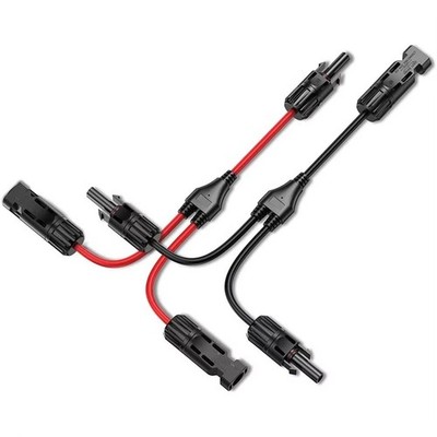 Solarkabel Y Abzweig Paralleladapter Solarpanel Stecker Adapter Außen