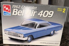 Amt Ertl 62 Chevy Bel Air 409 125 Model Kit. Parts Sealed Fast Shipping 