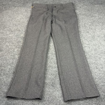 Wrangler Wrancher Dress Jeans Mens 38x30 Gray 82HG Bootcut Western Cowboy Pants