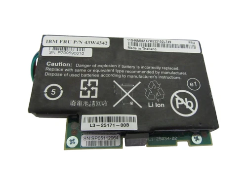 IBM SAS/SATA Controller Battery Pack 43W4342
