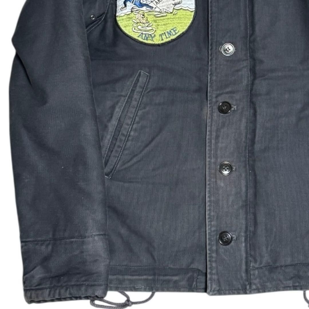 Buzz Rickson's Type N1 Deck Jacket with Custom Al… - image 18